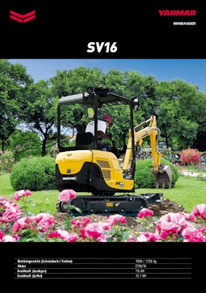 मिनी एक्सकेवेटर Yanmar SV 16 PR 02