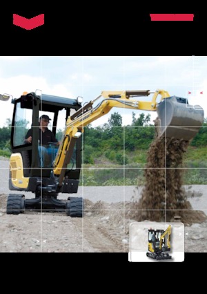 मिनी एक्सकेवेटर Yanmar SV 18 PR