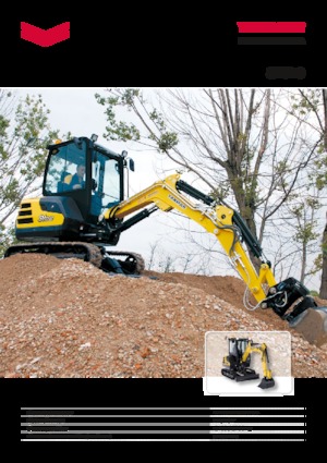 मिनी एक्सकेवेटर Yanmar SV 26 PR