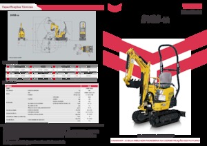 मिनी एक्सकेवेटर Yanmar SV08-1A