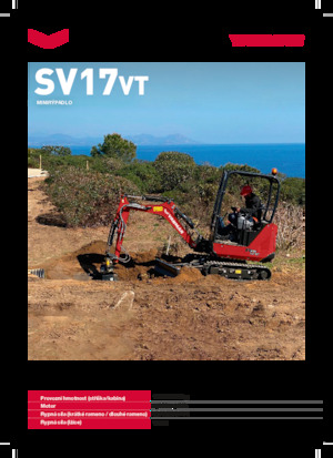 मिनी एक्सकेवेटर Yanmar SV17VT
