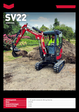 मिनी एक्सकेवेटर Yanmar SV22 