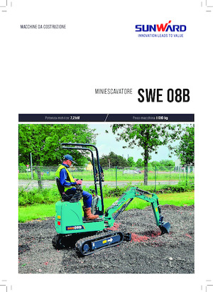 मिनी एक्सकेवेटर Sunward SWE08B
