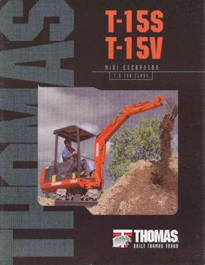 मिनी एक्सकेवेटर Thomas T-15S