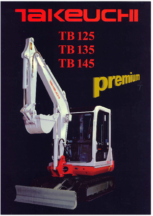 मिनी एक्सकेवेटर Takeuchi TB 145