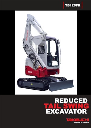 मिनी एक्सकेवेटर Takeuchi TB 128 FR