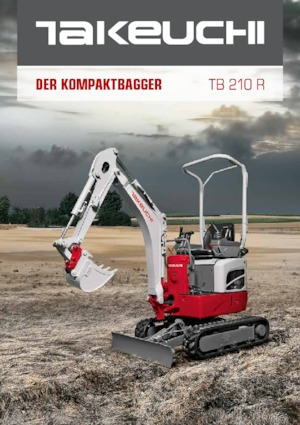 मिनी एक्सकेवेटर Takeuchi TB 210 R