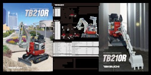 मिनी एक्सकेवेटर Takeuchi TB 210 R