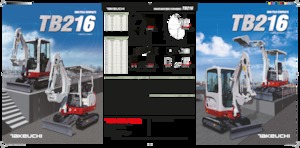 मिनी एक्सकेवेटर Takeuchi TB 216 S