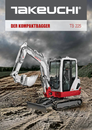 मिनी एक्सकेवेटर Takeuchi TB 225