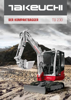 मिनी एक्सकेवेटर Takeuchi TB 230