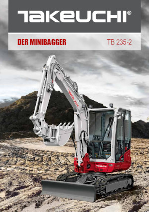 मिनी एक्सकेवेटर Takeuchi TB 235-2