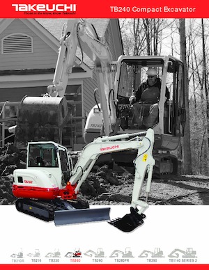 मिनी एक्सकेवेटर Takeuchi TB 240