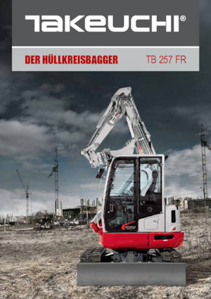 मिनी एक्सकेवेटर Takeuchi TB 257 FR