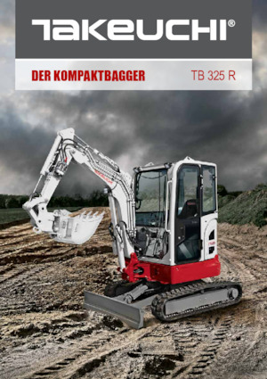 मिनी एक्सकेवेटर Takeuchi TB 325 R
