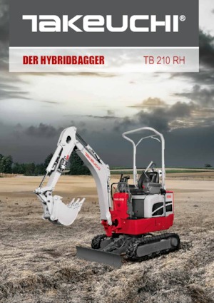 मिनी एक्सकेवेटर Takeuchi TB 210 Hybrid