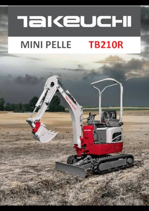 मिनी एक्सकेवेटर Takeuchi TB 210 R