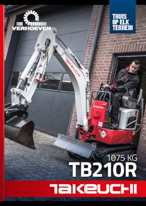 मिनी एक्सकेवेटर Takeuchi TB 210 R