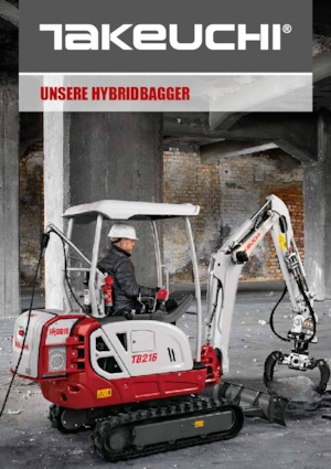 मिनी एक्सकेवेटर Takeuchi TB228 Hybrid