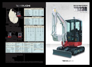 मिनी एक्सकेवेटर Takeuchi TB 23 R