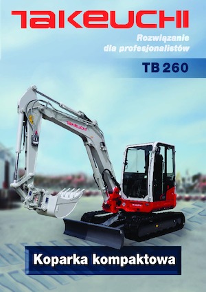 मिनी एक्सकेवेटर Takeuchi TB 260