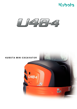 मिनी एक्सकेवेटर Kubota U48-4