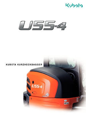 मिनी एक्सकेवेटर Kubota U55-4