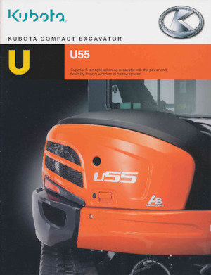 मिनी एक्सकेवेटर Kubota U55