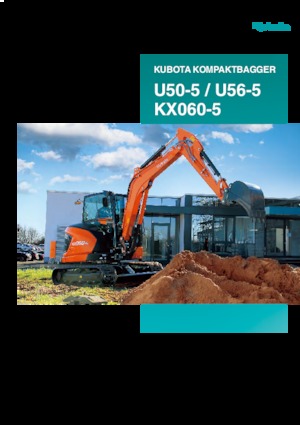 मिनी एक्सकेवेटर Kubota KX060-5