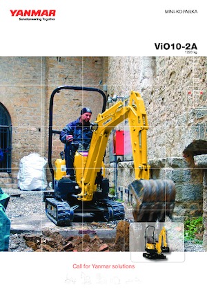 मिनी एक्सकेवेटर Yanmar VIO 10-2 A