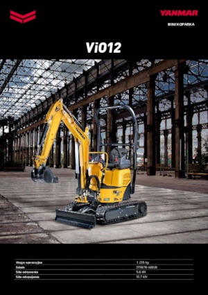 मिनी एक्सकेवेटर Yanmar VIO 12-2 A