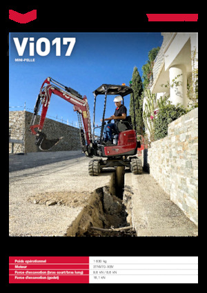 मिनी एक्सकेवेटर Yanmar VIO 17