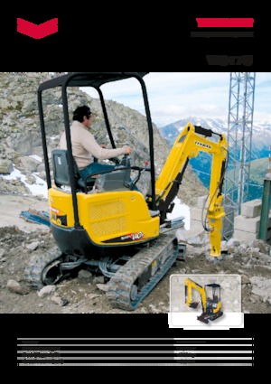 मिनी एक्सकेवेटर Yanmar VIO 17