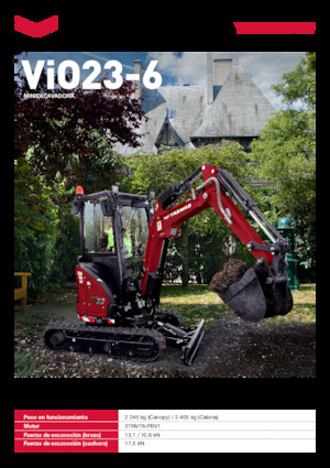 मिनी एक्सकेवेटर Yanmar ViO23-6 