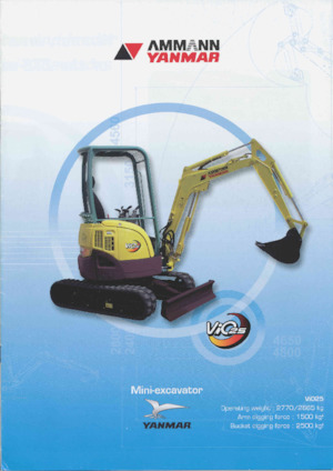 मिनी एक्सकेवेटर Yanmar VIO 25