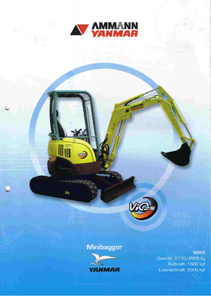 मिनी एक्सकेवेटर Yanmar VIO 25