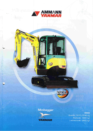 मिनी एक्सकेवेटर Yanmar VIO 30