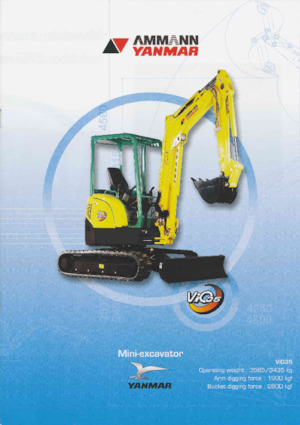 मिनी एक्सकेवेटर Yanmar VIO 35