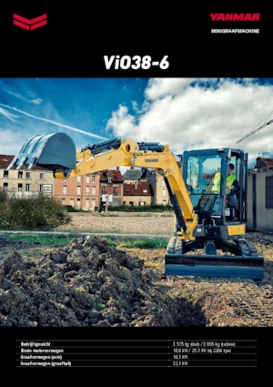 मिनी एक्सकेवेटर Yanmar VIO 38-6 PR