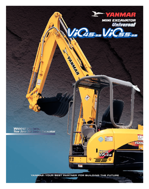 मिनी एक्सकेवेटर Yanmar VIO 55