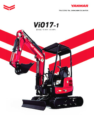 मिनी एक्सकेवेटर Yanmar ViO17-1