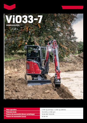 मिनी एक्सकेवेटर Yanmar ViO33-7