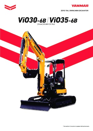 मिनी एक्सकेवेटर Yanmar Vio30-6B 