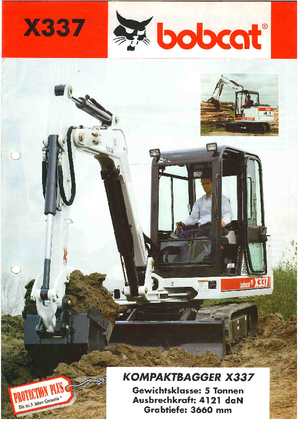 मिनी एक्सकेवेटर Bobcat X 337
