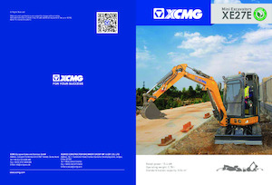 मिनी एक्सकेवेटर XCMG XE27E Cabin