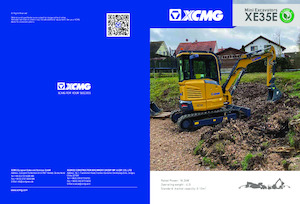 मिनी एक्सकेवेटर XCMG XE35E Cabin 