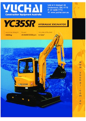 मिनी एक्सकेवेटर Yuchai YC35SR 