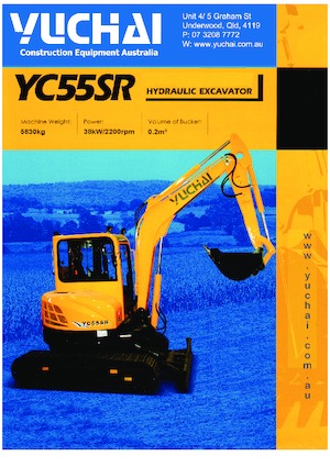 मिनी एक्सकेवेटर Yuchai YC55SR 