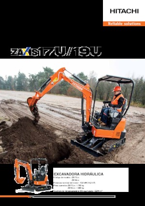 मिनी एक्सकेवेटर Hitachi ZX19U-5