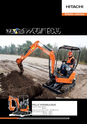 मिनी एक्सकेवेटर Hitachi ZX19U-5